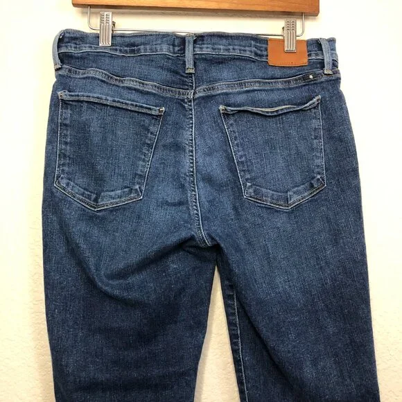 Lucky Brand Brooke Legging Jean Women's 14 32 Dark Wash Jegging Skinny Stretch - Picture 10 of 12